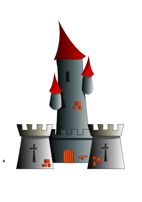 Download free tower building castle icon